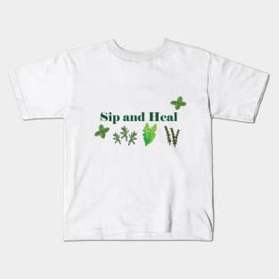 Sip and Heal Kids T-Shirt